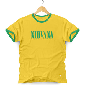 Camiseta Masculina Nirvana Lettering Copa