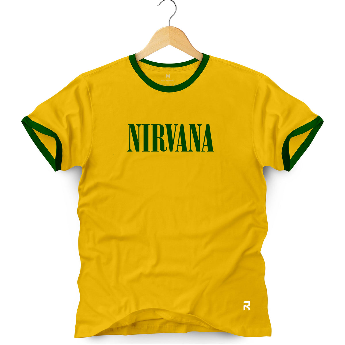 Camiseta Masculina Nirvana Lettering Copa
