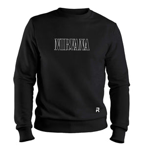 Moletom Unissex Nirvana Lettering