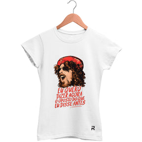 Camiseta Baby Look Feminina Oposto Raul