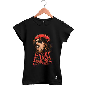 Camiseta Baby Look Feminina Oposto Raul