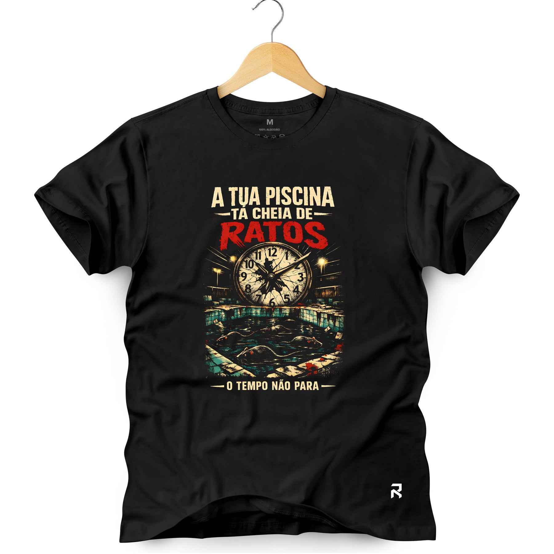 Camiseta Masculina O Tempo Não Para