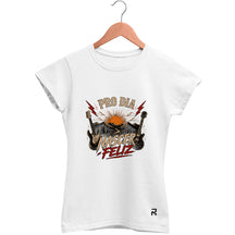 Camiseta Baby Look Feminina Nascer Feliz