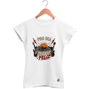 Camiseta Baby Look Feminina Nascer Feliz