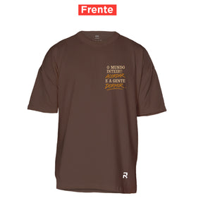 Camiseta Oversized Pro Dia Nascer Feliz