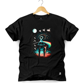 Camiseta Masculina Pink Floyd Mix