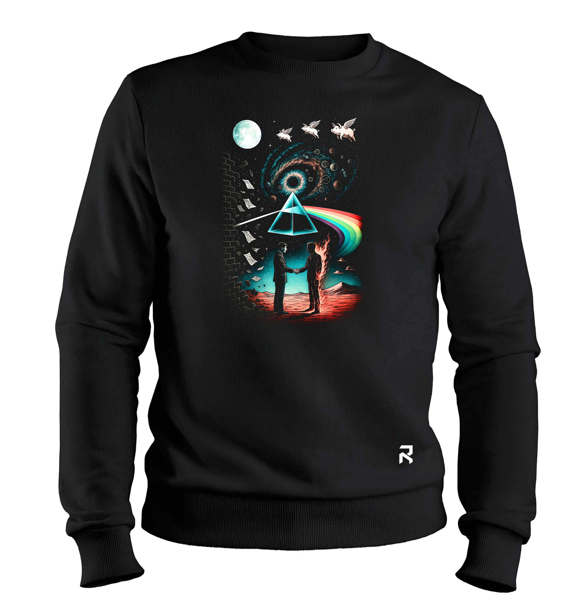 Moletom Unissex Pink Floyd Mix