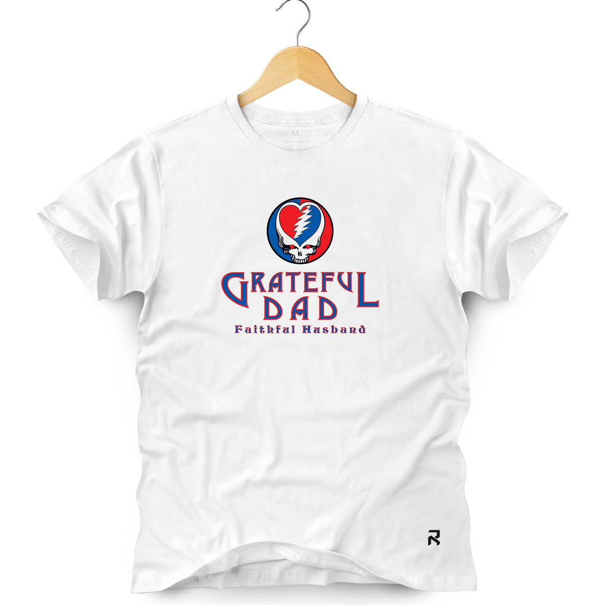 Camiseta Masculina Pai Grato Marido Fiel