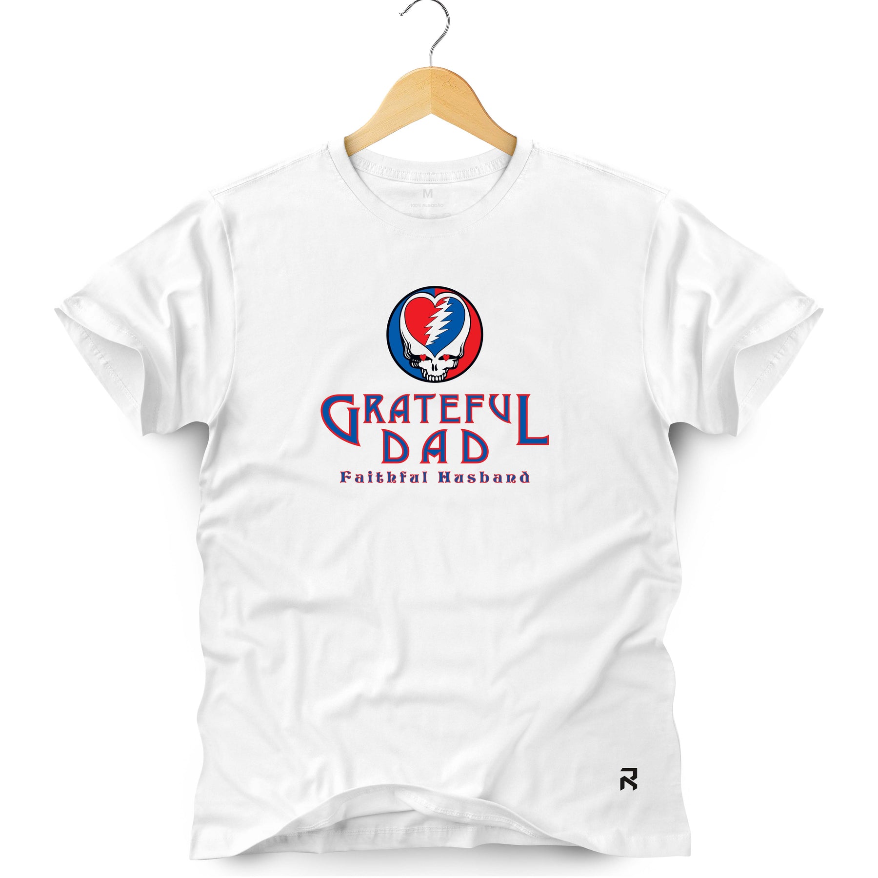 Camiseta Masculina Pai Grato Marido Fiel