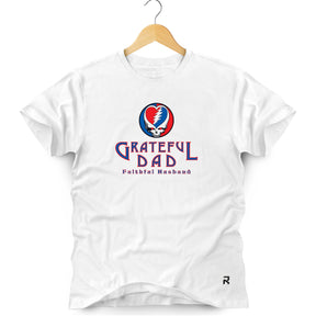 Camiseta Masculina Pai Grato Marido Fiel