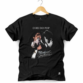 Camiseta Masculina Pop Michael Jackson