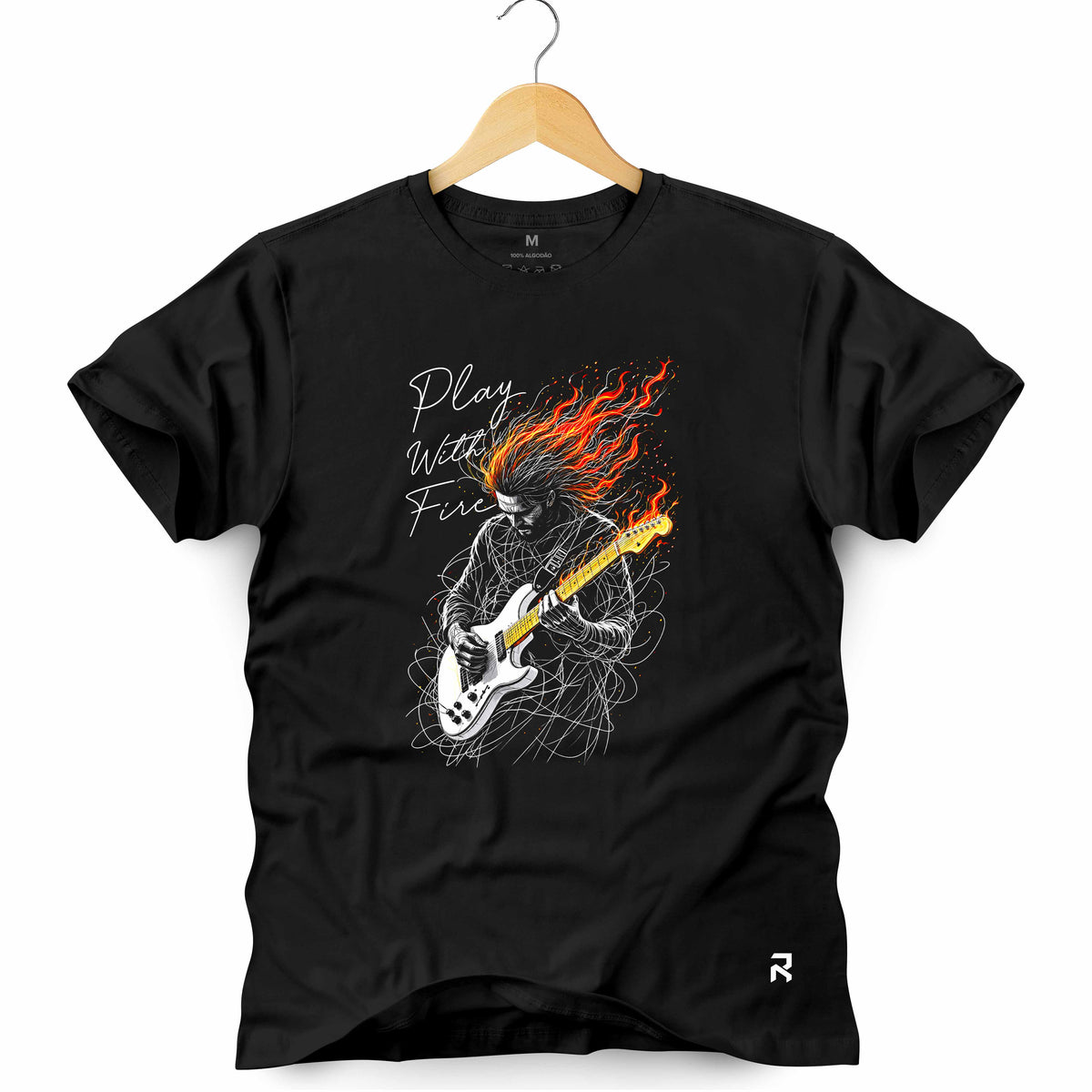 Camiseta Masculina Play With Fire