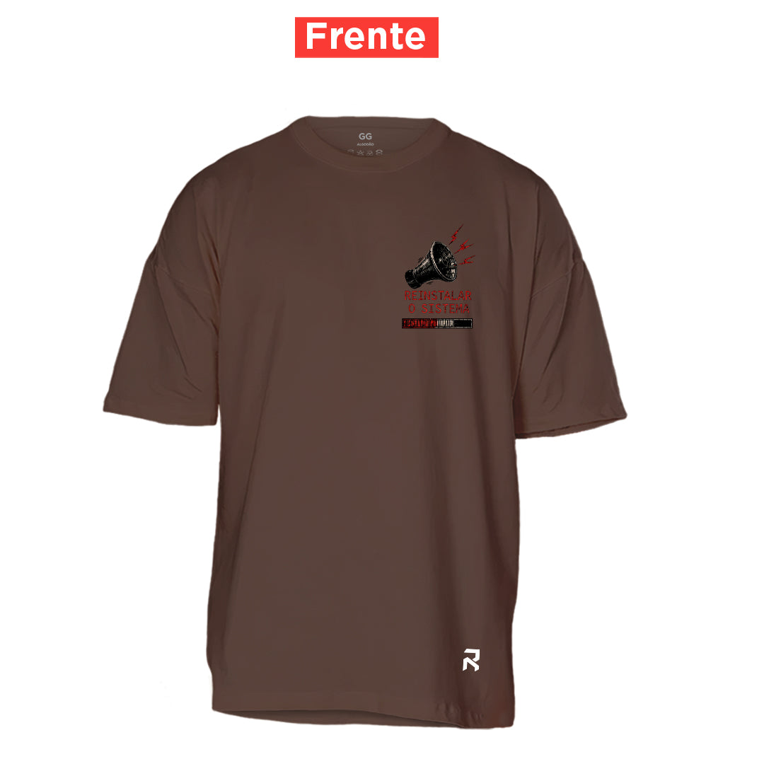 Camiseta Oversized Pane no Sistema