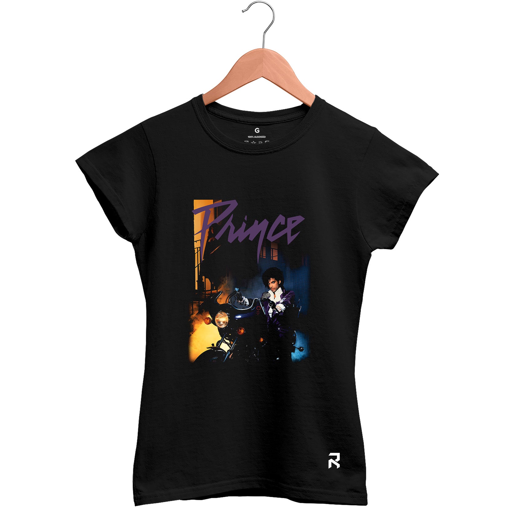 Camiseta Baby Look Feminina Prince