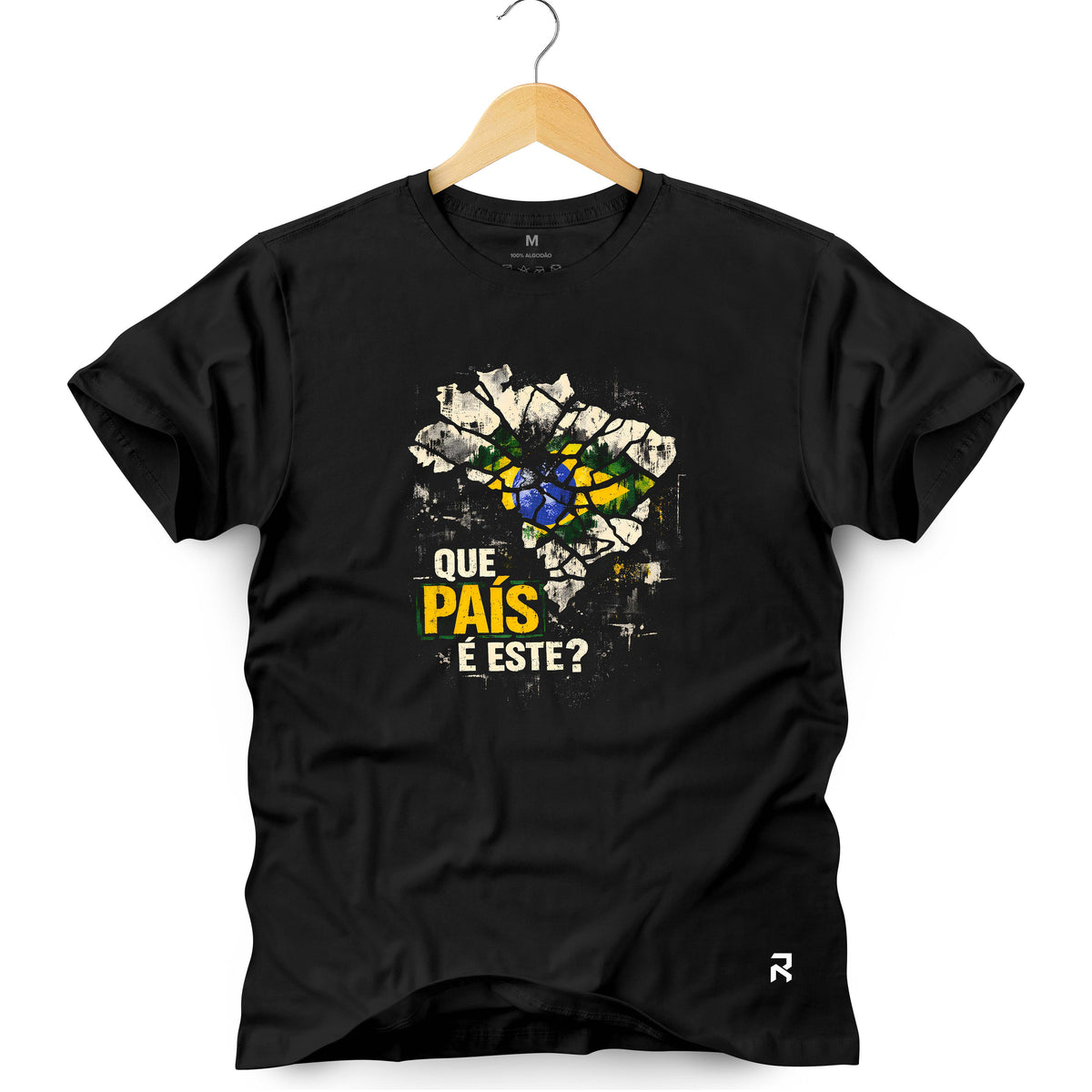 Camiseta Masculina Que País é Este?