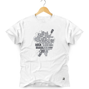 Camiseta Masculina Rock Brasil 80
