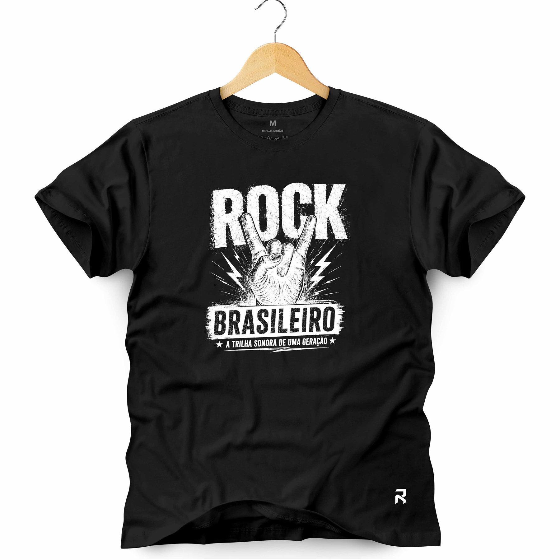 Camiseta Masculina Rock Brasileiro