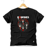 Camiseta Masculina Ramones Caveira