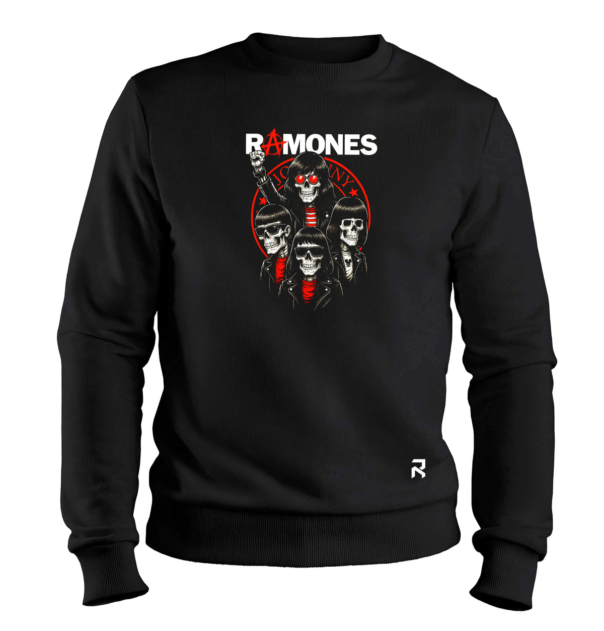 Moletom Unissex Ramones Caveira