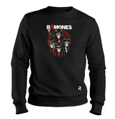 Moletom Unissex Ramones Caveira