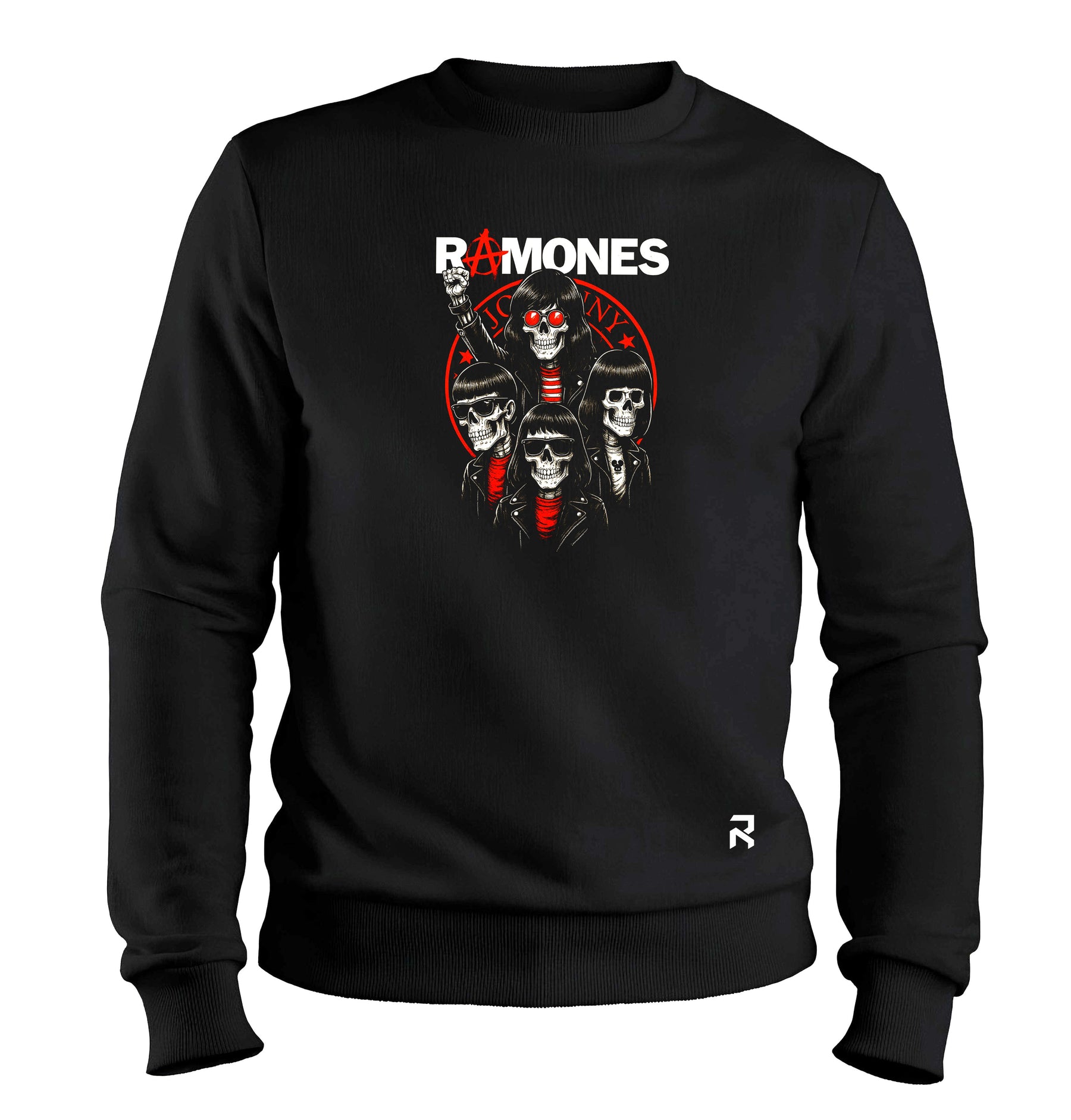 Moletom Unissex Ramones Caveira