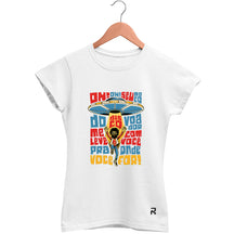 Camiseta Baby Look Feminina Raul Disco Voador