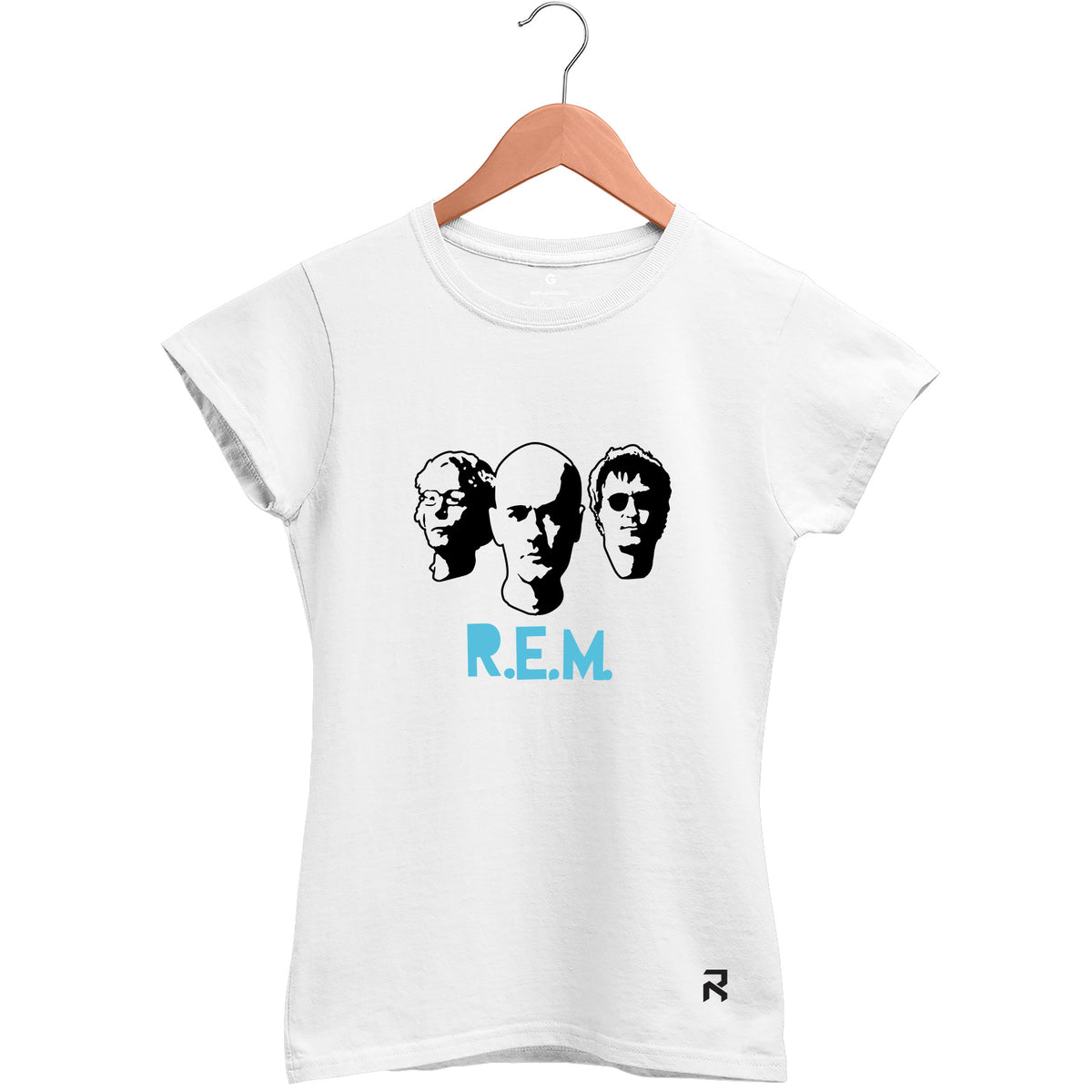 Camiseta Baby Look Feminina REM Banda
