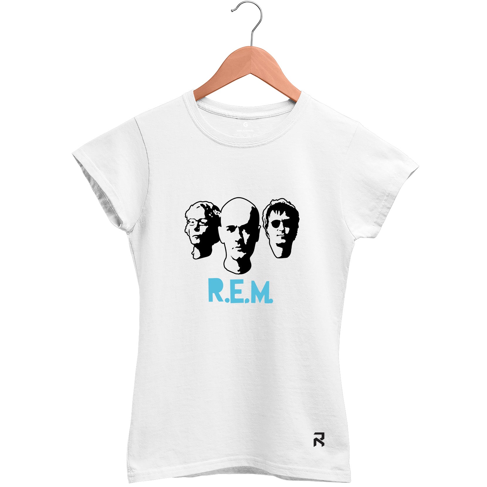 Camiseta Baby Look Feminina REM Banda