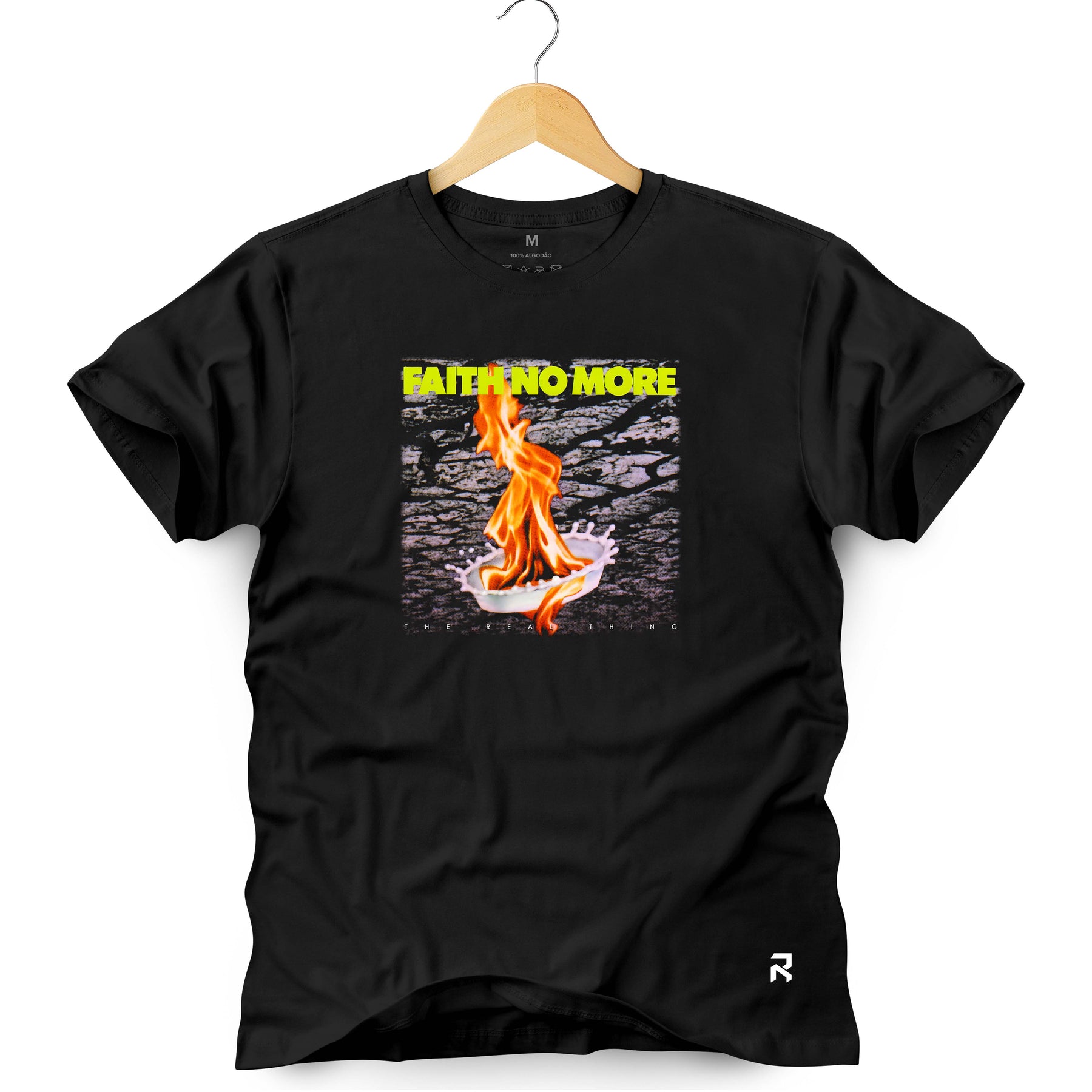Camiseta Masculina Real Faith No More