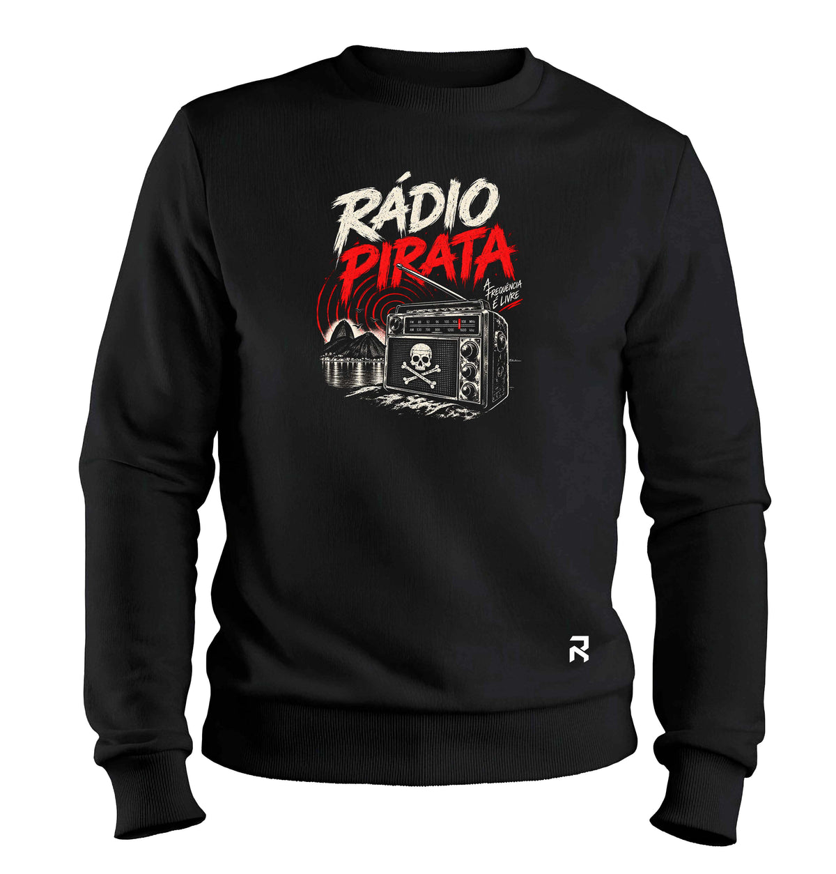 Moletom Unissex Radio Pirata