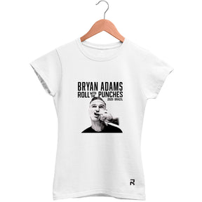 Camiseta Baby Look Feminina Bryan Adams Tour