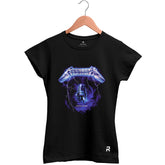 Camiseta Baby Look Feminina Ride Metallica