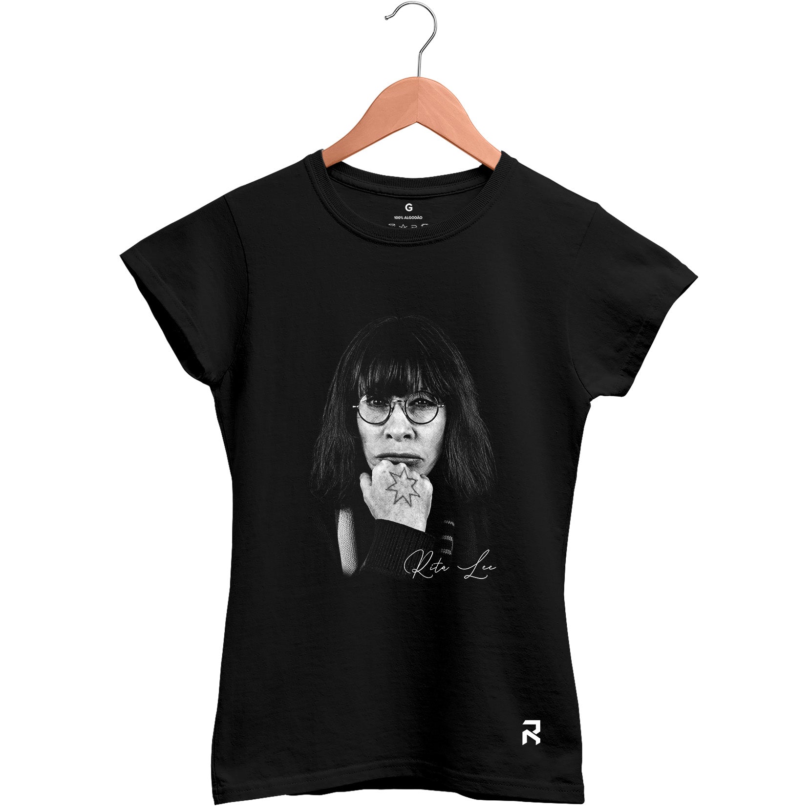 Camiseta Baby Look Feminina Rita Lee