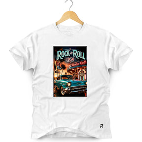 Camiseta Masculina Rock N Roll 1950