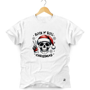 Camiseta Masculina Rock N'Roll Christmas