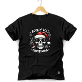 Camiseta Masculina Rock N'Roll Christmas