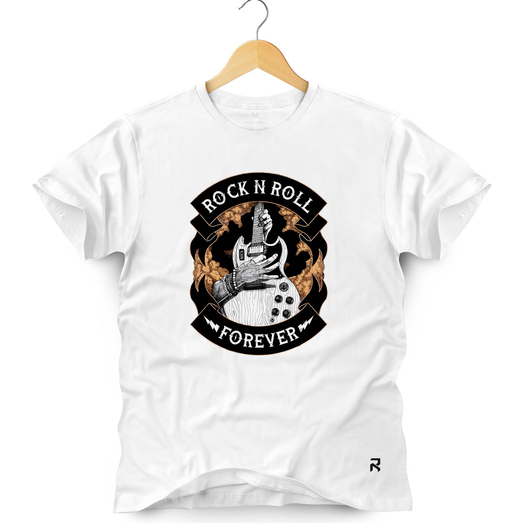 Camiseta Masculina Rock N Roll Forever