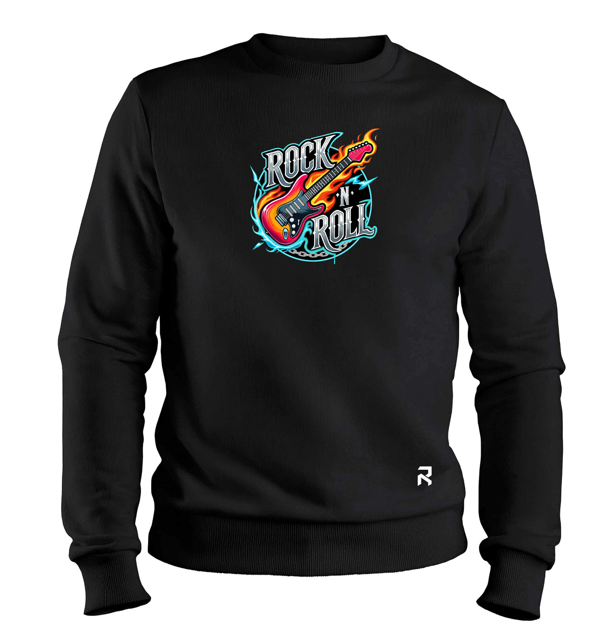 Moletom Unissex Rock n Roll Neon