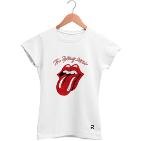 Camiseta Baby Look Feminina The Rolling Stones