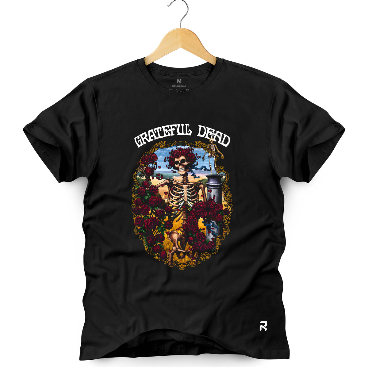 Camiseta Masculina Roses Grateful Dead