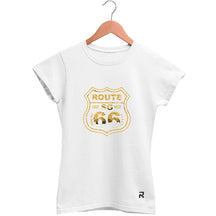 Camiseta Baby Look Feminina Rota 66
