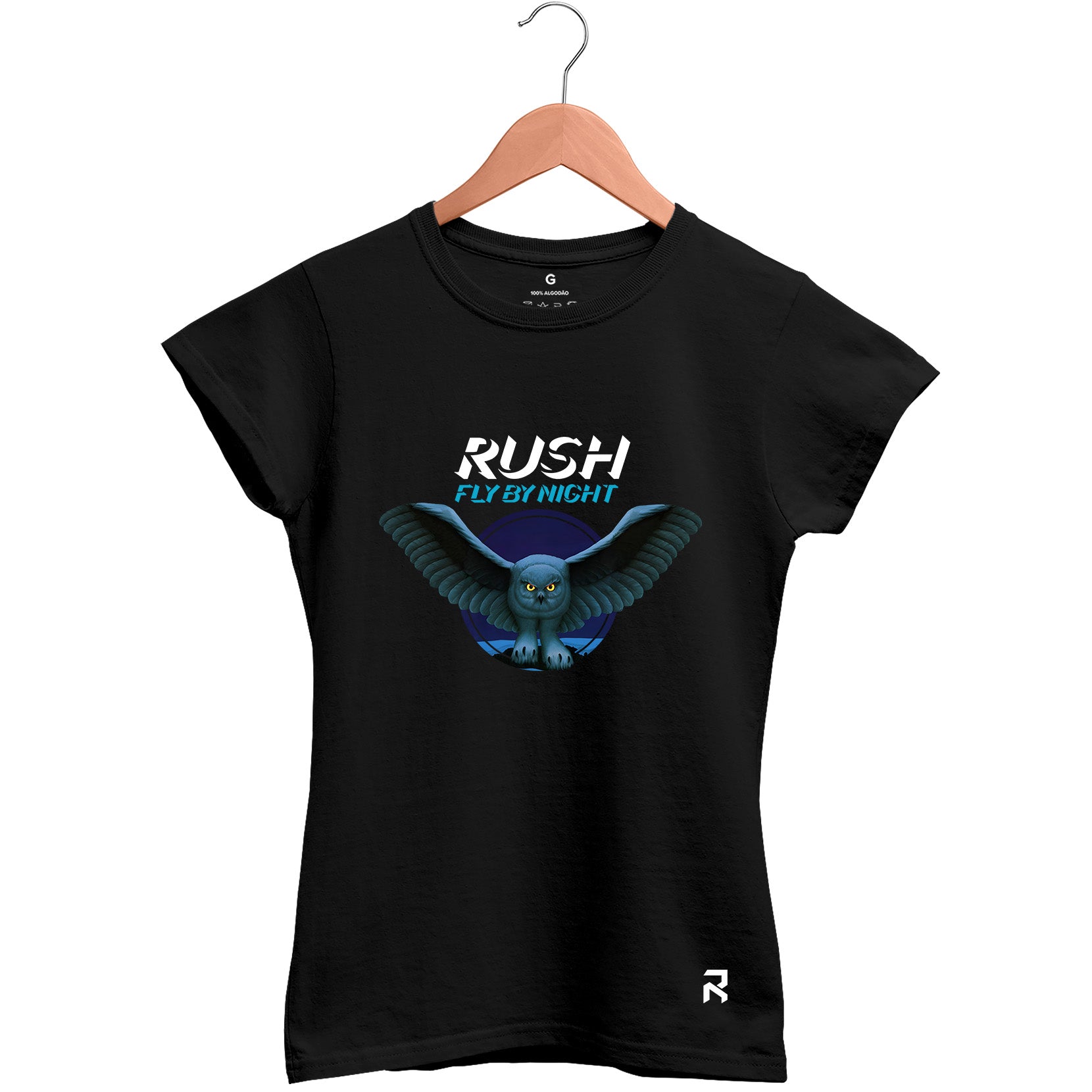Camiseta Baby Look Feminina Rush Fly By Night