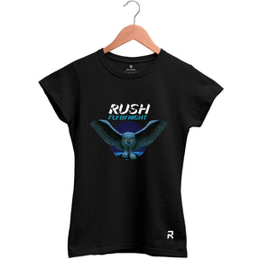 Camiseta Baby Look Feminina Rush Fly By Night