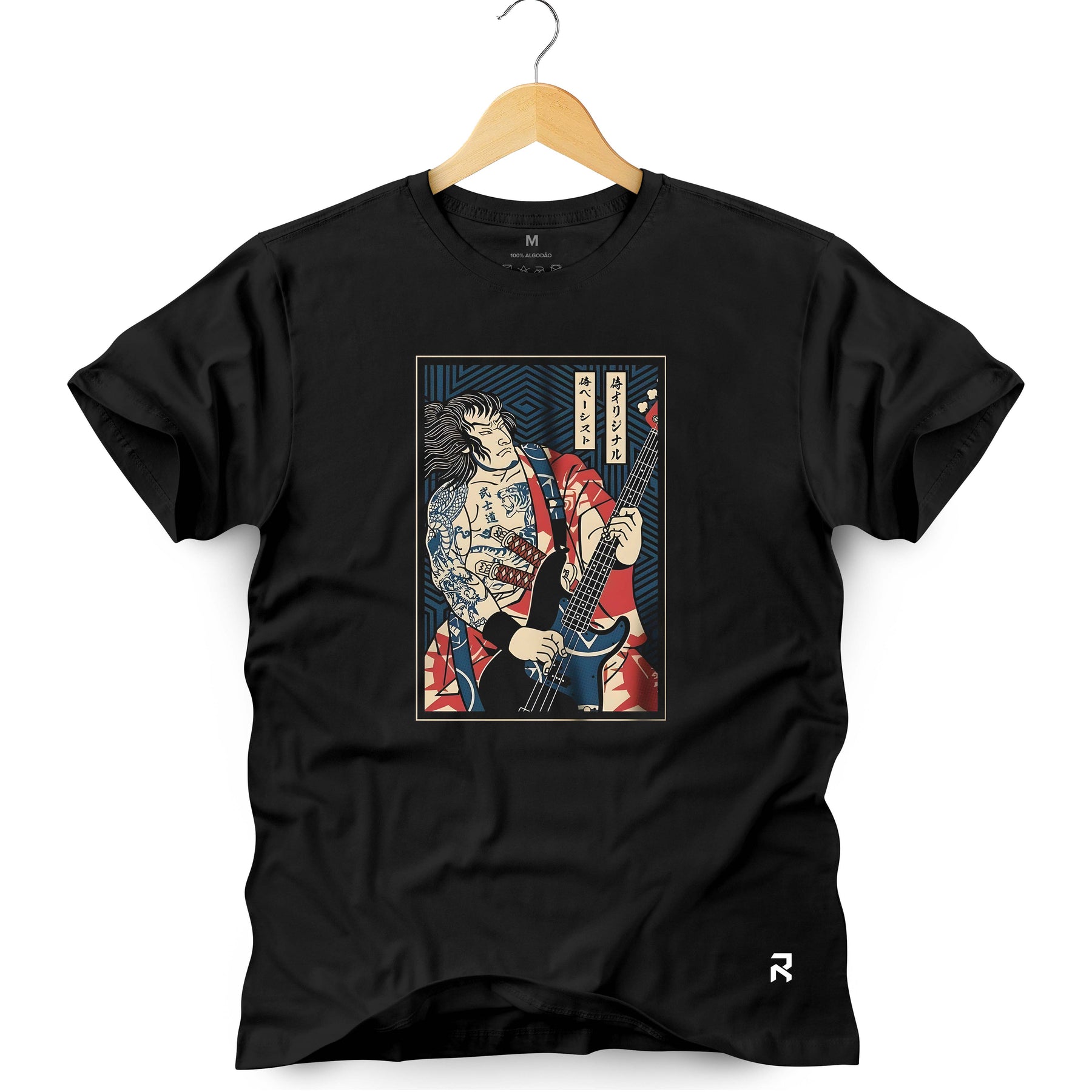 Camiseta Masculina Samurai Baixista