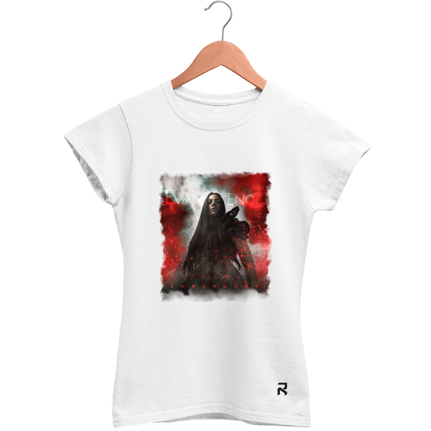 Camiseta Baby Look Feminina Sanctuary Evanescence