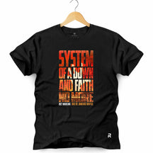 Camiseta Masculina System of A Down E Faith No More
