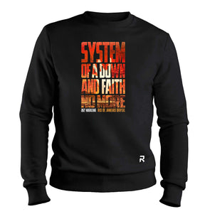 Moletom Unissex System Of A Down E Faith No More