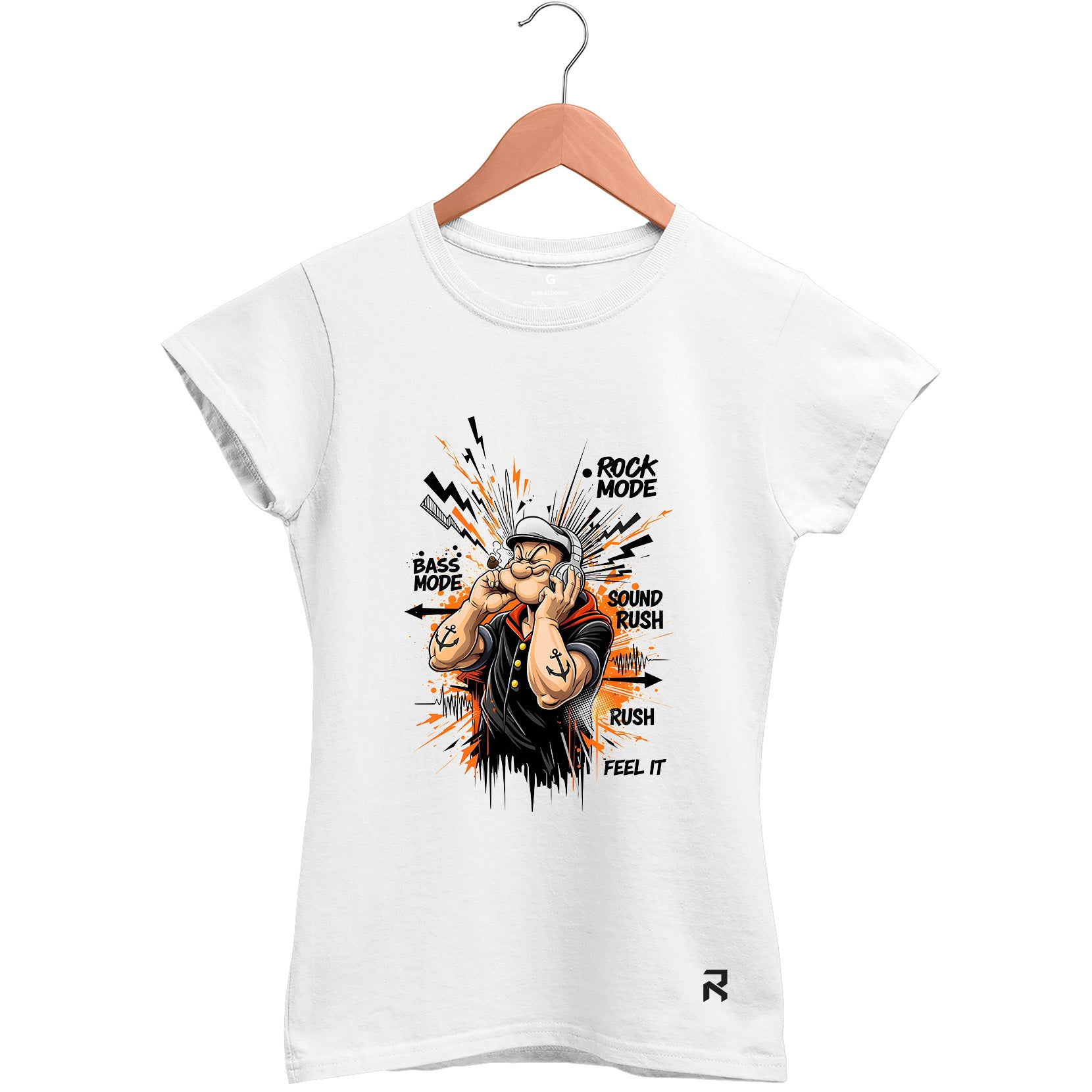 Camiseta Baby Look Feminina Sound Rush