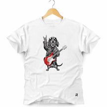 Camiseta Masculina Salsicha Rock