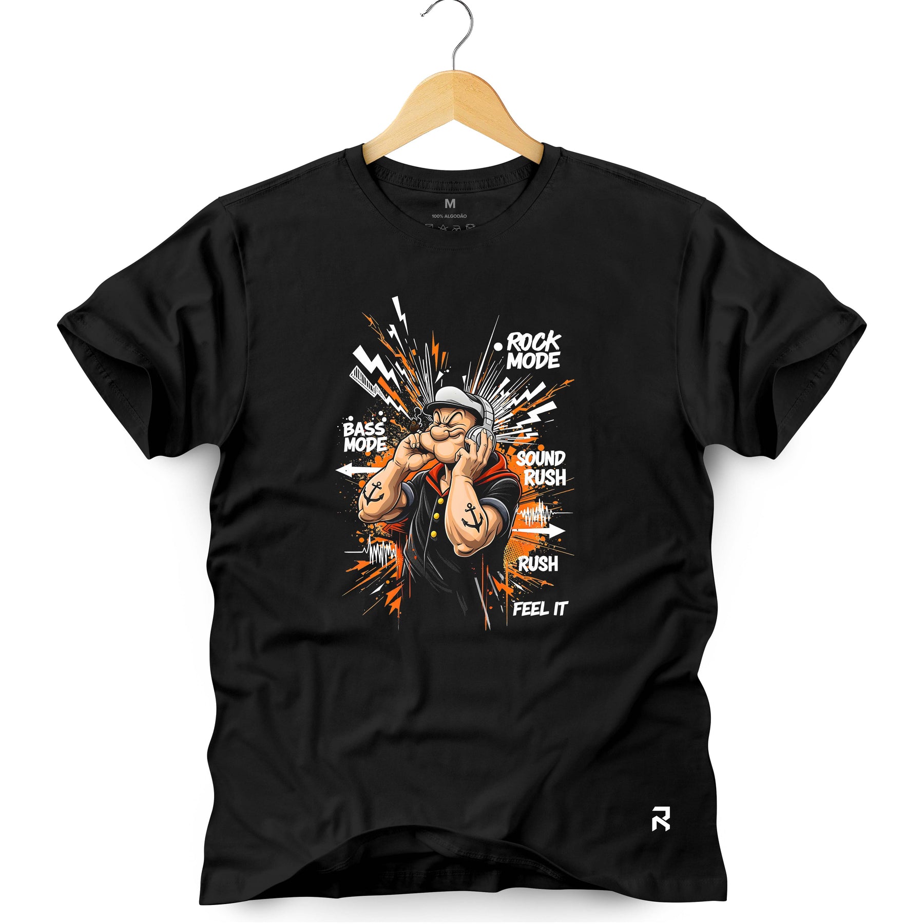 Camiseta Masculina Sound Rush